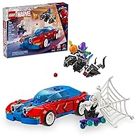 Deals on LEGO Marvel Spider-Man Race Car & Venom Green Goblin Building Toy