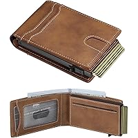 Deals on Furid Smart Card Rfid Minimalist Wallet For Men
