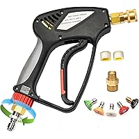 Anjieseng 5000 PSI/10.5 GPM Short Pressure Washer Gun w/360 Swivel Deals