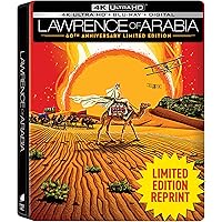 Lawrence of Arabia: 60th Anniversary LE Steelbook 4K UHD Blu-ray Deals