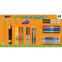 42-Count BIC Ultimate Back-to-School Assorted Essentials Kit Deals