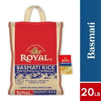 Authentic Royal Naturally Aged Indian White Basmati Rice 20-lb Deals