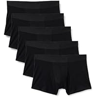 5pk Amazon Essentials Men's Cotton Jersey Boxer Shorts Underwear Deals