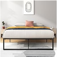 Deals on Zinus Lorelei 14-Inch Metal Platform Bed Frame, Queen