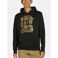 Deadpool Mens Maximum Effort Graphic Hooded Sweatshirt Deals
