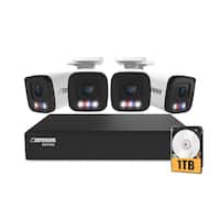 Defender AI Powered Sentinel 4K Wired 8-Channel Security System Deals