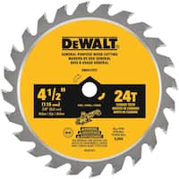 DEWALT ATOMIC 4-1/2 in. 24-Tooth Circular Saw Blade Deals