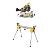 Deals on DEWALT 15 Amp Corded 12 in. Double Bevel Miter Saw w/Wrench