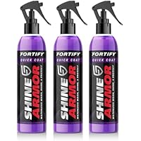 3pk Shine Armor Ceramic Coating Fortify Car Wax Polish Spray Deals