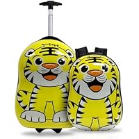 Deals on TUCCI Italy TIGERLICIOUS 2 PC Suitcase and Backpack Set