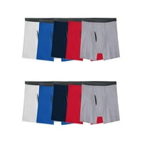 10-Pk Fruit of the Loom Men's EverSoft CoolZone Fly Boxer Briefs Deals
