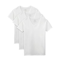 3-Pack Fruit of the Loom Mens V-Neck Undershirts Deals