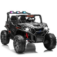 Deals on Joyracer 4WD 24 V Ride on Toys UTV with 2 XL Seaters