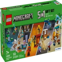 LEGO Minecraft Gift Set 5 Epic Sets w/15 characters in 1 Box Deals