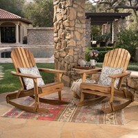 Christopher Knight Home Malibu Outdoor Rocking Chairs Set of 2 Deals