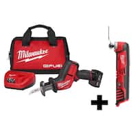Milwaukee M12 FUEL 12V Cordless HACKZALL Reciprocating Saw Kit Deals
