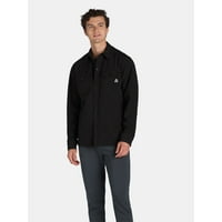 Deals on Reebok Men's and Big Men's Active Shirt Jacket with Long Sleeves
