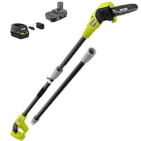RYOBI ONE+ 18V 8 in. Cordless Oil-Free Pole Saw w/Battery P2510 Deals