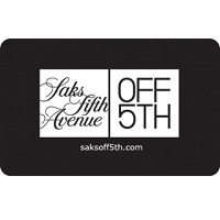$20 Saks Fifth Avenue OFF 5TH eGift Card Deals