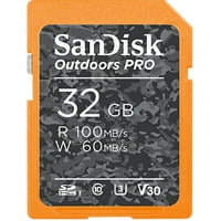 Deals on SanDisk Outdoors Pro SD 32GB 4K UHS-I U3 Card 2-Pack