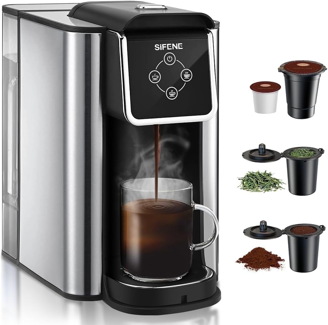 SIFENE 3 in 1 Single Serve Coffee Maker Deals