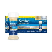 Deals on 12-Pack Similac 360 Total Care Ready-to-Feed Baby Formula 2oz