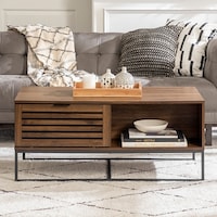 Middlebrook Hilla 42-inch Slat Door Coffee Table Deals