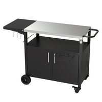 Walsunny Outdoor Grill Cart with Storage Cabinet Deals