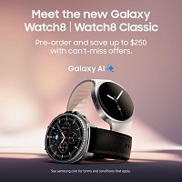 Deals on Buy Samsung Galaxy Watch8, Watch8 Classic & Watch Ultra and Get Up to $250 Trade-in Credit + $50 Bonus Credit