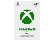 Xbox 12 Month Game Pass Core Email Delivery Deals
