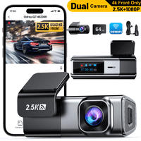ODREY Dash Cam Front and Rear 5G WiFi with 64GB Card Deals